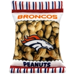 DEN-3346 - Denver Broncos- Plush Peanut Bag Toy